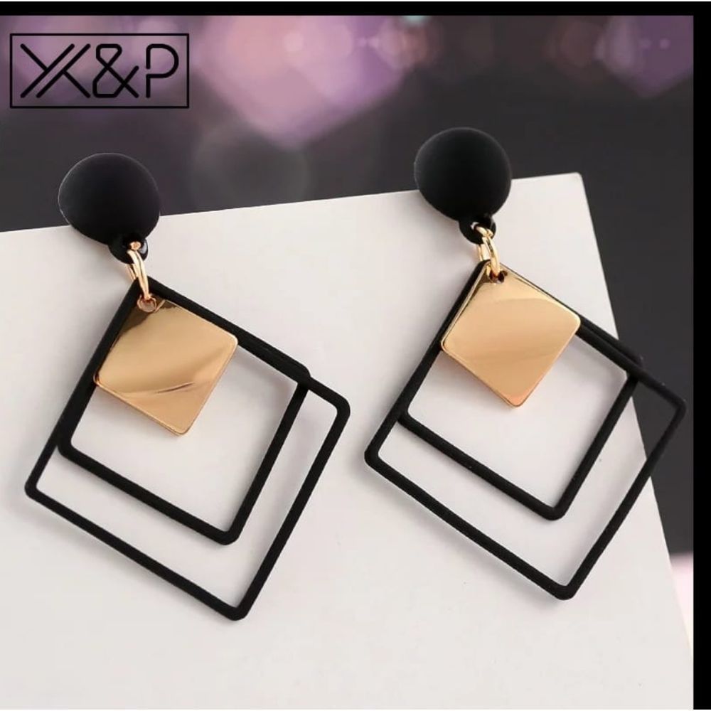 2020 summer Korean Geometric Vintage Earrings for